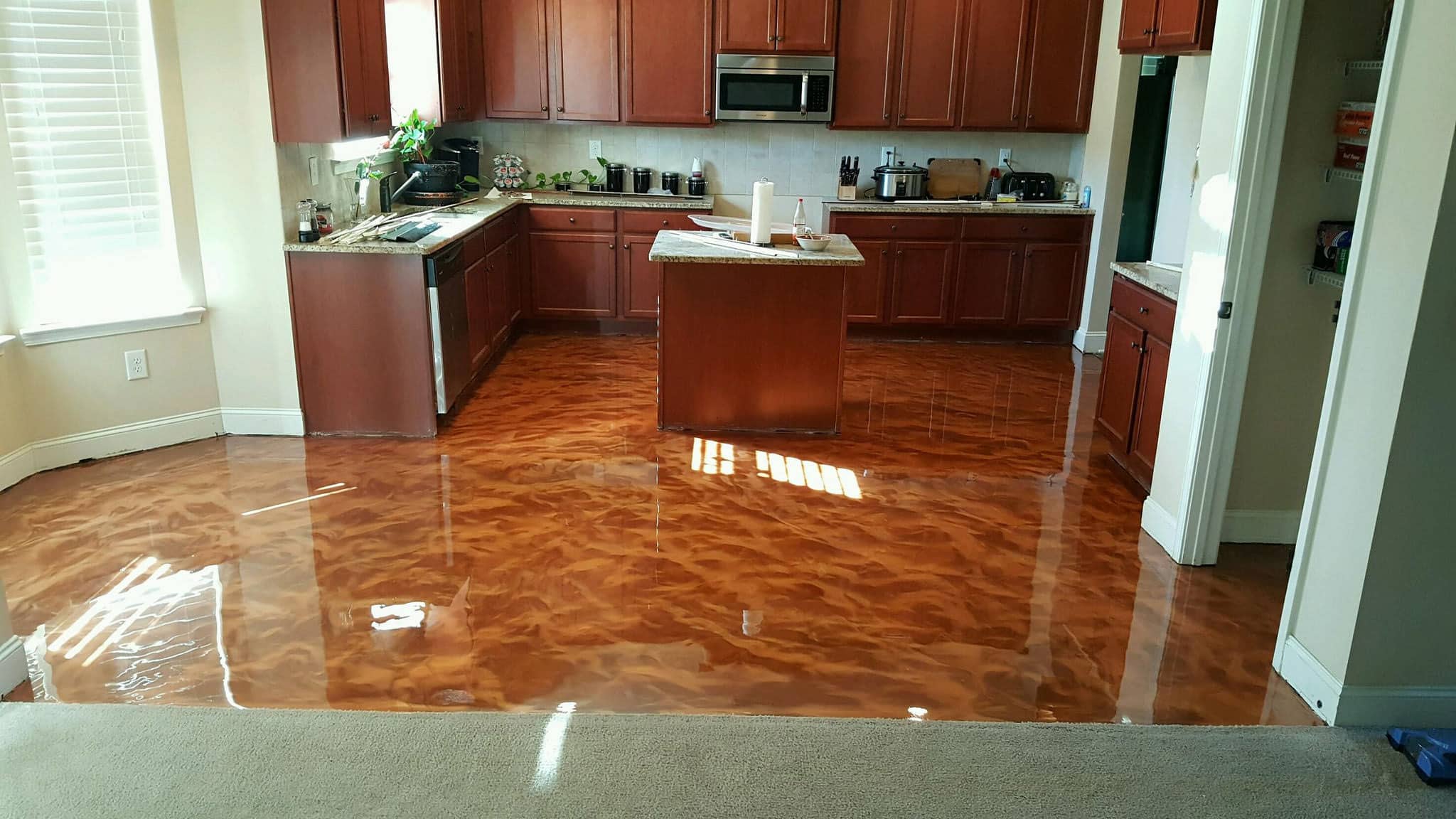 ATX Stained Concrete Stained Concrete Austin, Epoxy Flooring, Commercial Stained Concrete, San